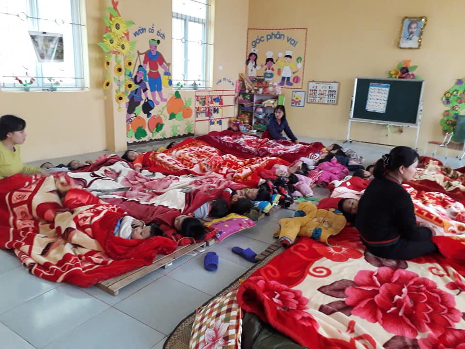 Chất lượng chăm sóc nuôi dưỡng trẻ ở Trường MN Quảng Lãng